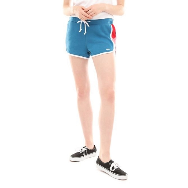 Vans textile short wm inverce short blue bleuE007101_2