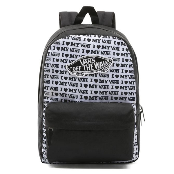 Vans textile famille wl realm backpack black noir