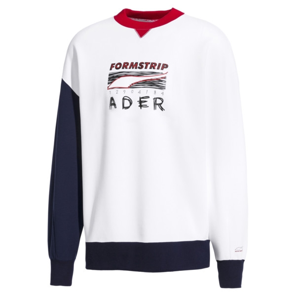 Puma  textile sweat ader crew.wh blanc