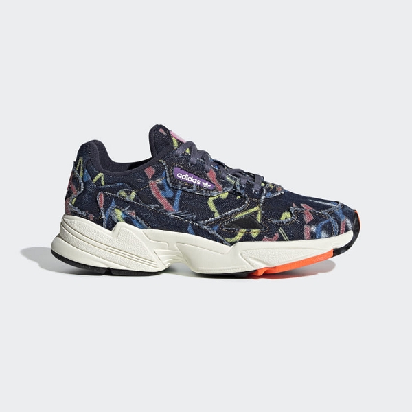 Adidas sneakers falcon w cg6249 bleu