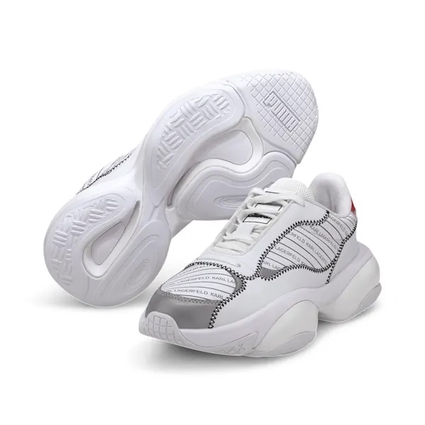 Puma sneakers alteration karl 370584 blanc