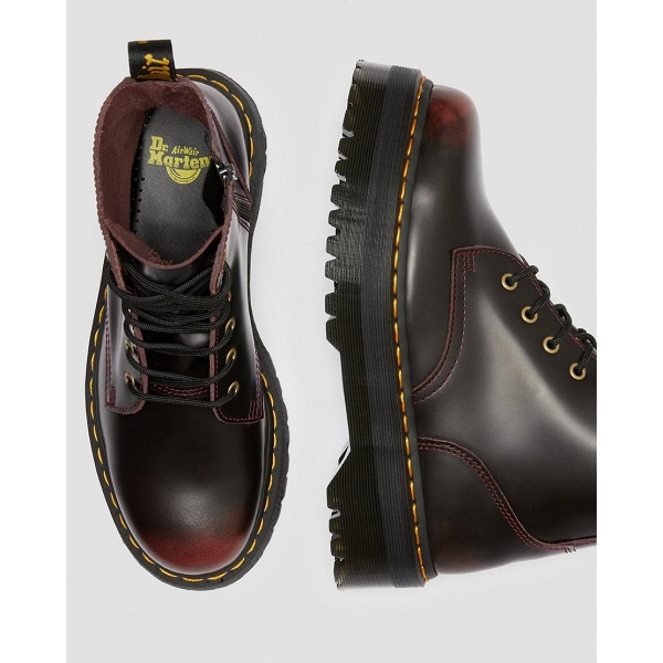 Doc martens bottines et boots jadon polished smooth 15265001 bordeauxE035702_6