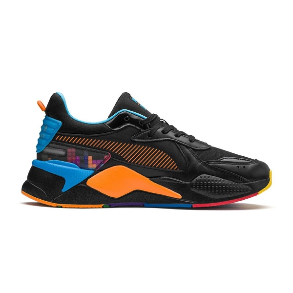 Puma sneakers rsx x tetris black noirE061601_6