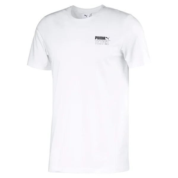 Puma  textile tee shirt puma x tetris tee white 59713802 blanc