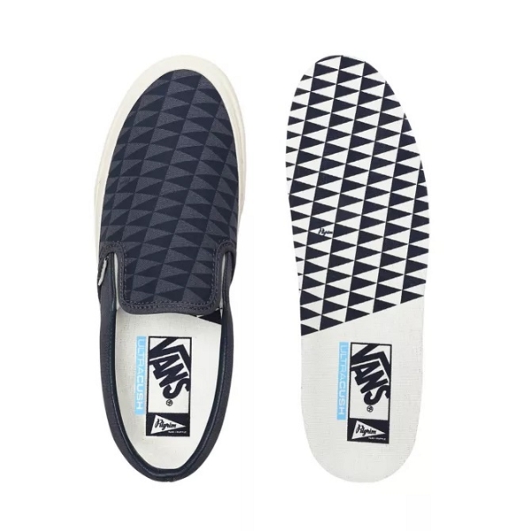 Vans sneakers classic slip on pilgrim vnoa3mucwr41 bleuE072801_6