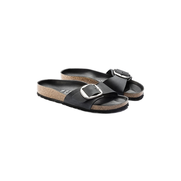 Birkenstock mules madrid big buckle hex noirE086302_4