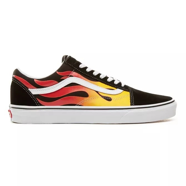 Vans sneakers old skool flame vn0a38g1phn1 noir