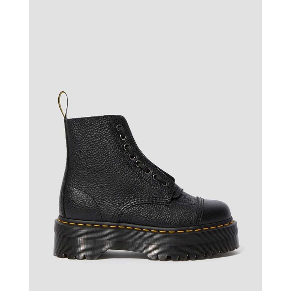 Doc martens bottines et boots sinclair milled nappa 22564001 noir