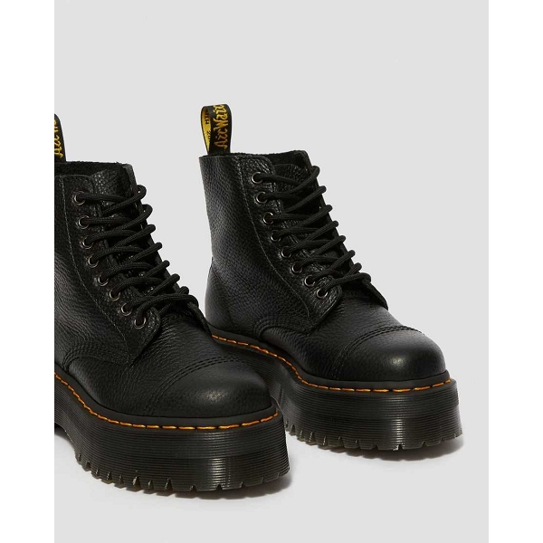 Doc martens bottines et boots sinclair milled nappa 22564001 noirE112601_4