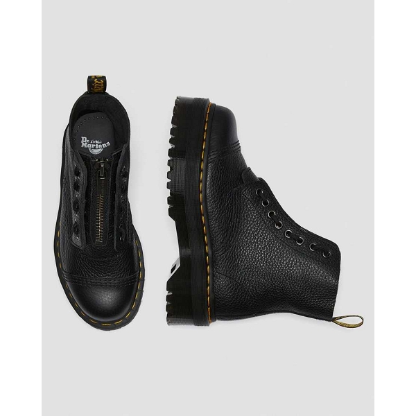 Doc martens bottines et boots sinclair milled nappa 22564001 noirE112601_6