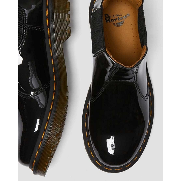 Doc martens bottines et boots 2976 black patent lamper 25278001 noirE113001_6