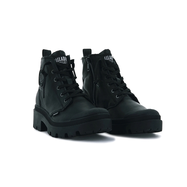 Palladium bottines et boots pallabase leather w noirE121101_6