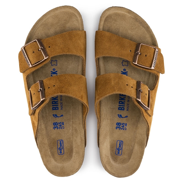 Birkenstock mules arizona sfb 1009527 narrow camelE148801_5