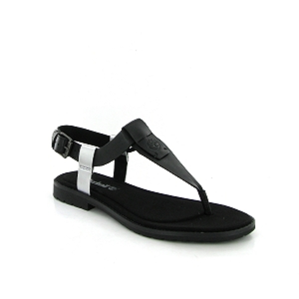 Timberland nu pieds et sandales chicago riverside thong noir