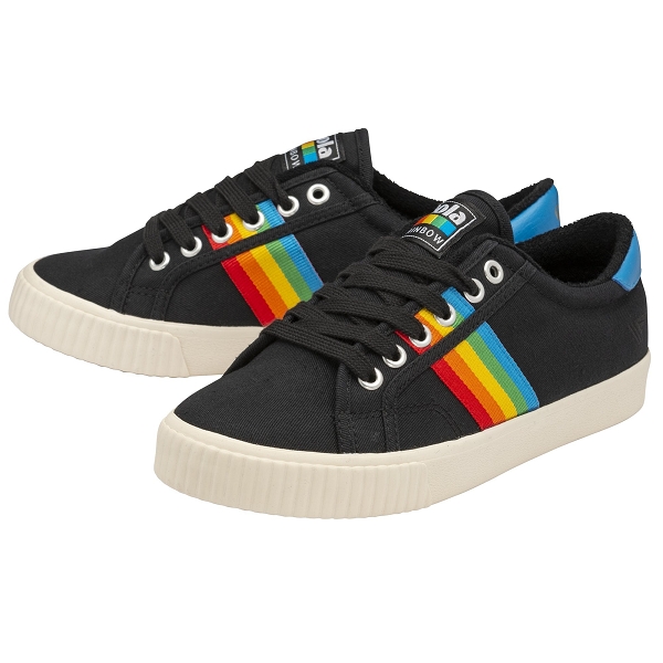 Gola sneakers mark cox rainbow 2 clb156 noirE154001_3
