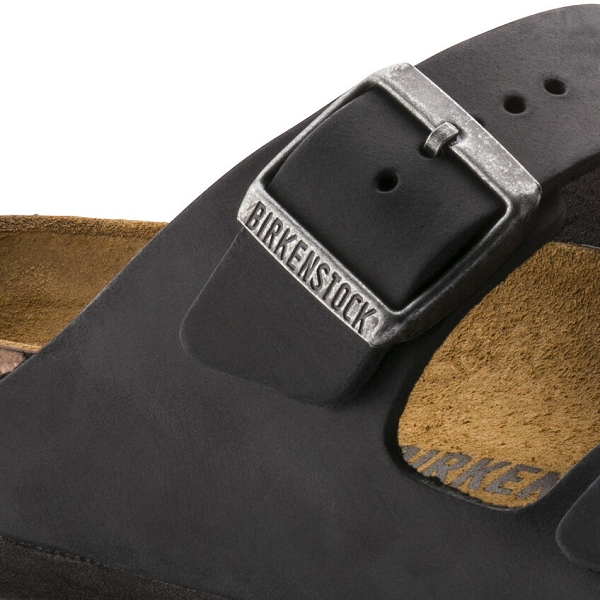 Birkenstock mules arizona 552113 nu oiled black noirE189001_2