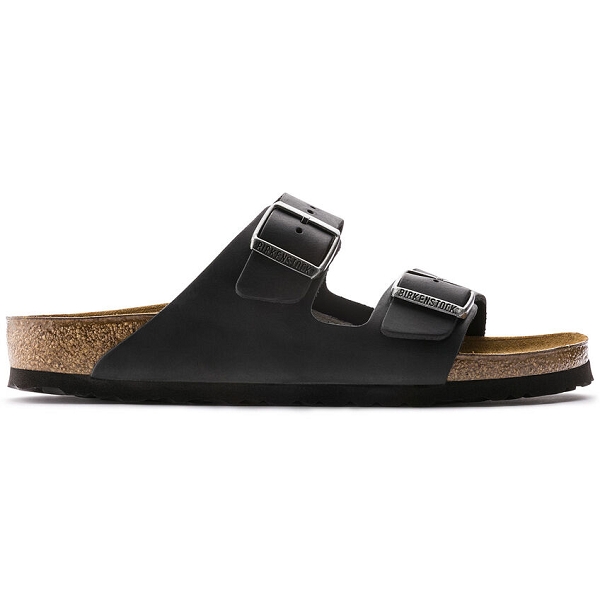 Birkenstock mules arizona 552113 nu oiled black noirE189001_4