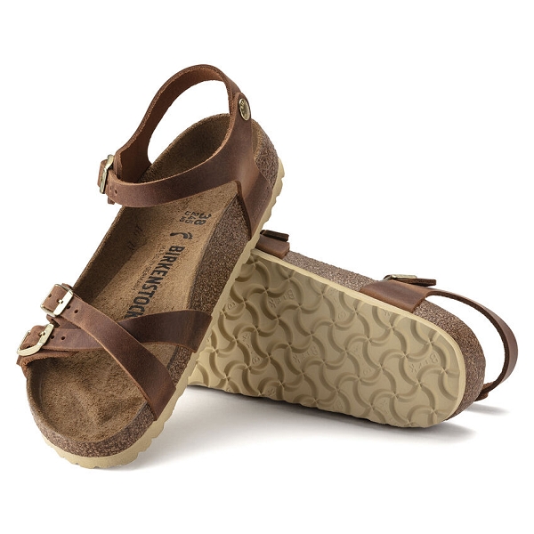 Birkenstock nu pieds et sandales kumba fl 1021489 marronE189801_5