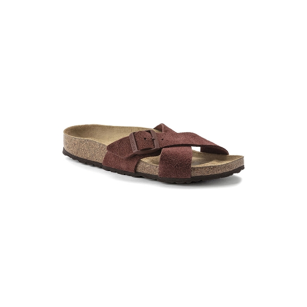 Birkenstock mules siena sfb vl chocolate 1021653 marron