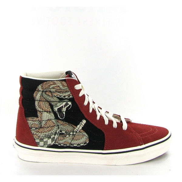 Vans sneakers sk8 hi snake vn0a7q5nb6k rougeE194301_2