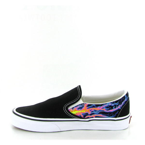 Vans sneakers classic slip on electric flame vn000xg8b03 bleuE194701_3