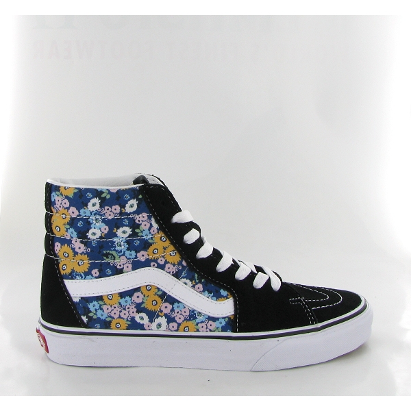 Vans sneakers sk8 hi floral vn0a5jmjff1 bleuE196201_2