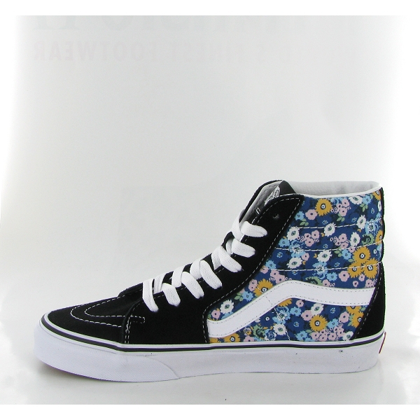 Vans sneakers sk8 hi floral vn0a5jmjff1 bleuE196201_3