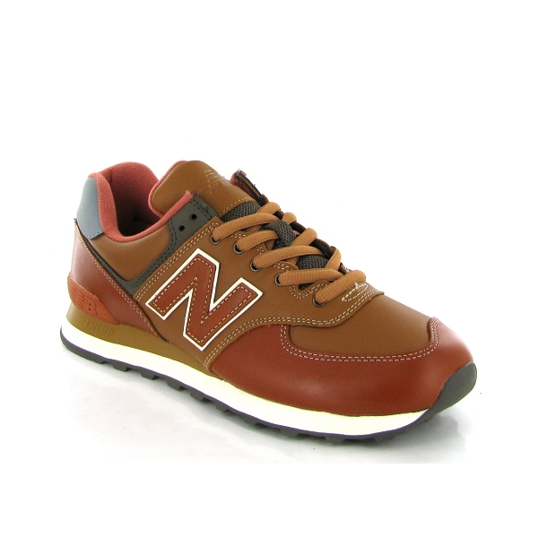 New balance sneakers ml574oma marron