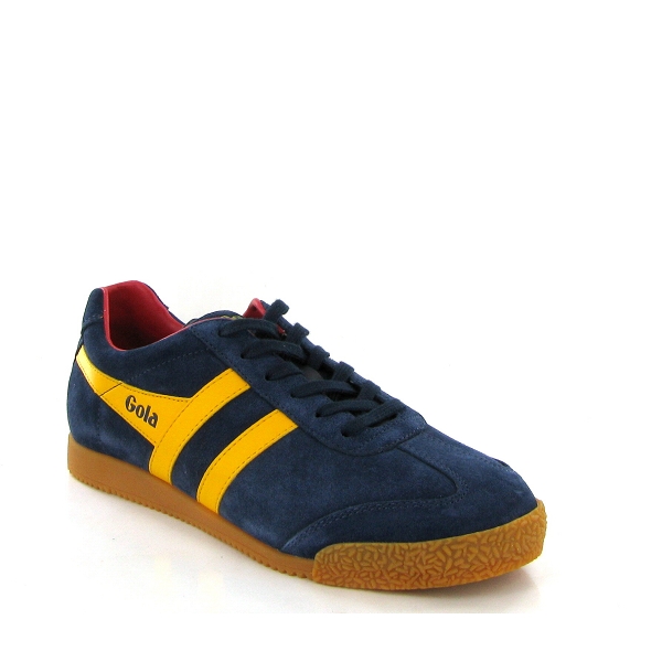 Gola sneakers harrier suede cma192 bleu