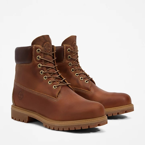 Timberland bottines et boots heritage 6 in premium brown marronE227201_3