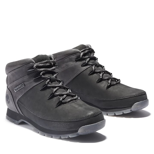 Timberland bottines et boots euro sprint hiker jet black noirE227401_2
