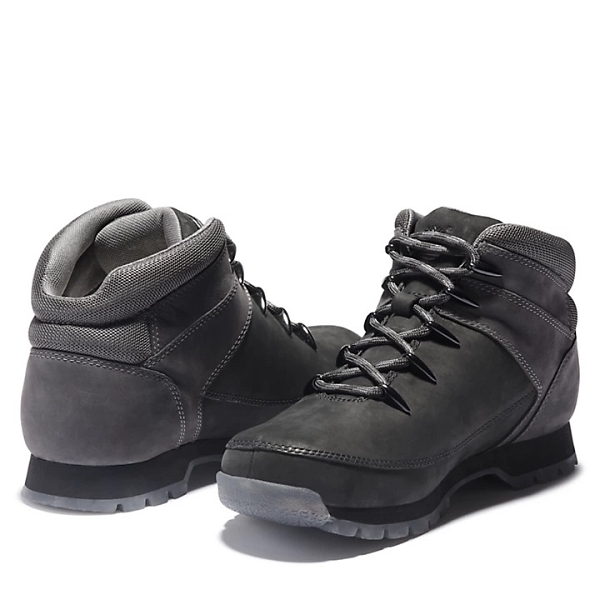 Timberland bottines et boots euro sprint hiker jet black noirE227401_3