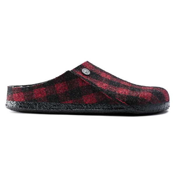 Birkenstock mules zermatt rivet plaid red 1017542 rougeE232901_2