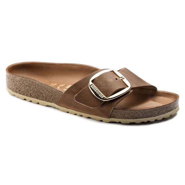 Birkenstock mules madrid big buckle 1006525 marron