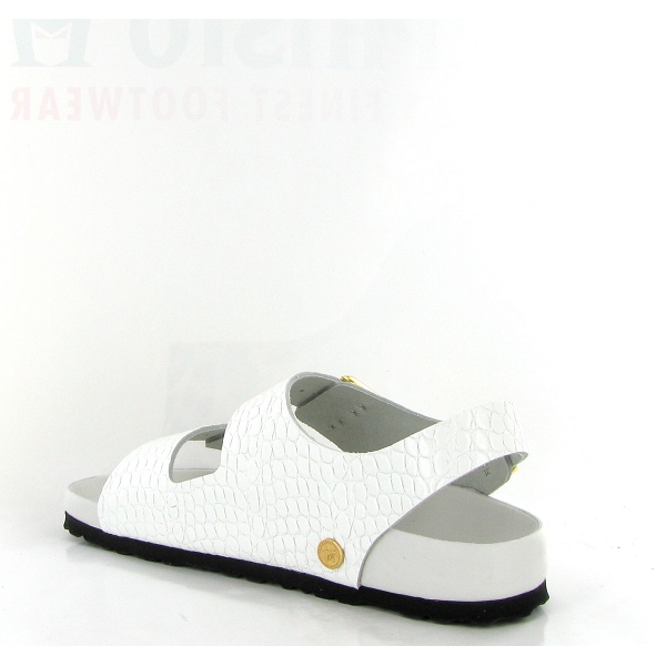 Birkenstock nu pieds et sandales milano rivet logo 1024235 blancE267401_3