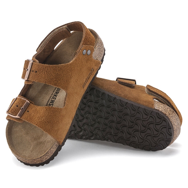 Birkenstock nu pieds et sandales milano kids 1024461 marronE267701_4