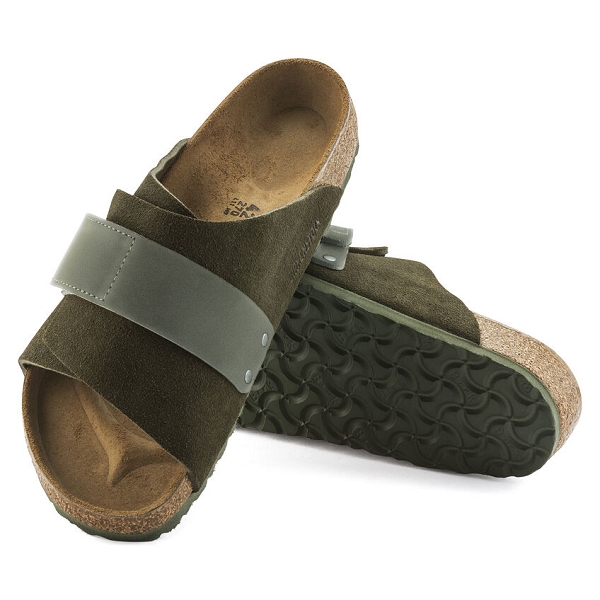 Birkenstock mules kyoto vl 1023830 kakiE268401_2