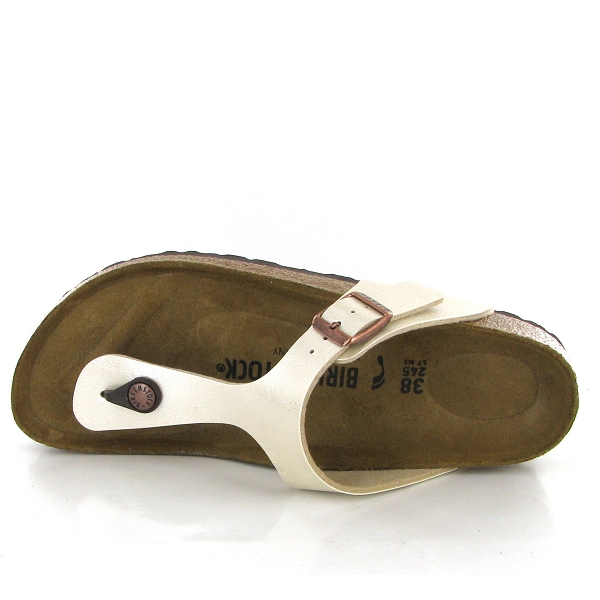 Birkenstock tong gizeh bf 0943873 blancE269201_3