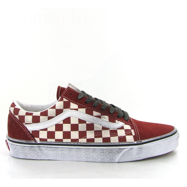 Vans sneakers old skool stressed vn0007nty521 rougeE308901_2