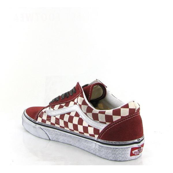 Vans sneakers old skool stressed vn0007nty521 rougeE308901_3