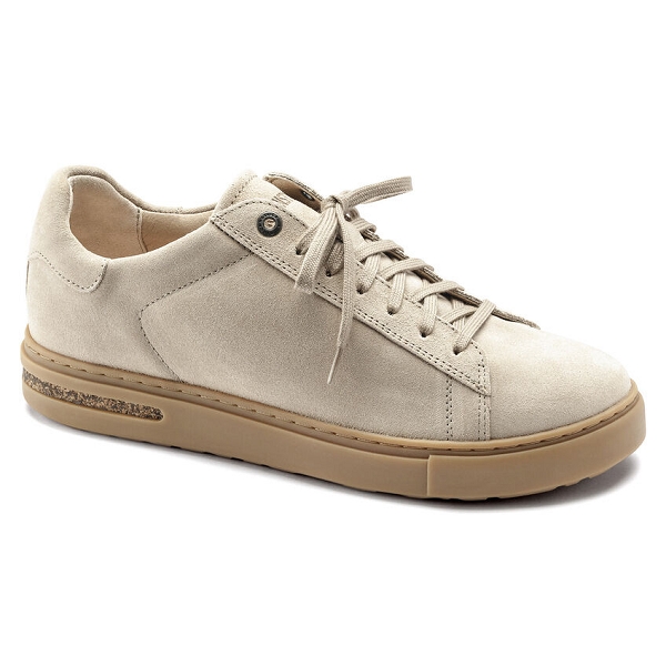 Birkenstock sneakers bend suede leather 1019363 beige