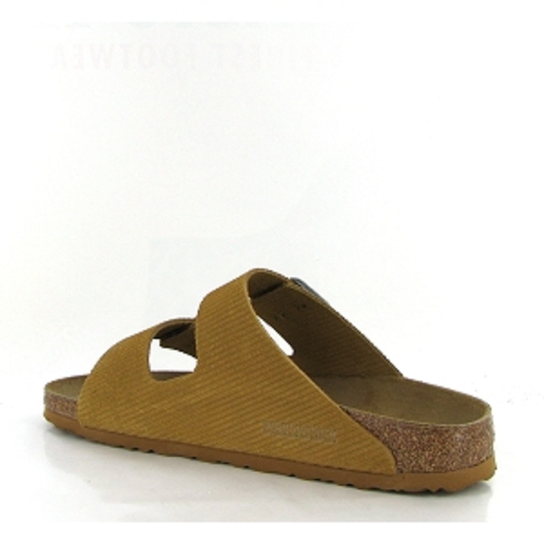 Birkenstock mules arizona suede corduroy 1026097 camelE311801_3