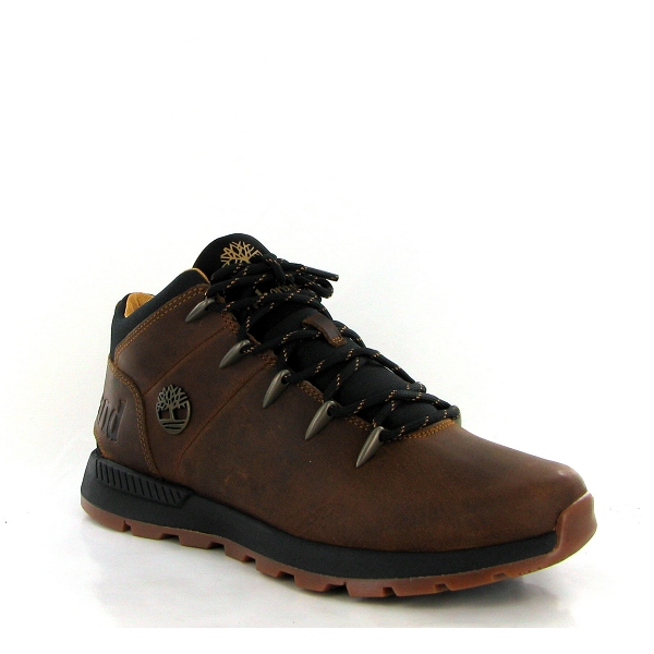 Timberland bottines et boots sprint trekker mid marron