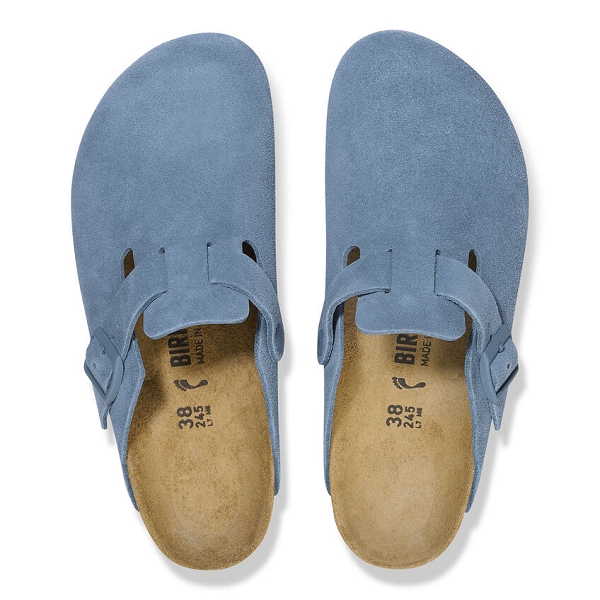 Birkenstock sabot boston vl 1026804 bleuE341901_3