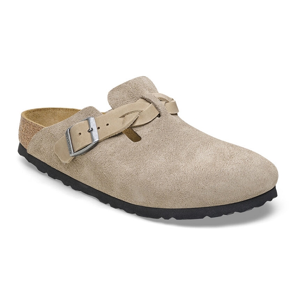 Birkenstock sabot boston leve 1026694 gris
