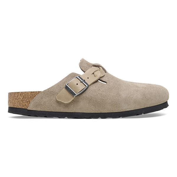 Birkenstock sabot boston leve 1026694 grisE342001_2
