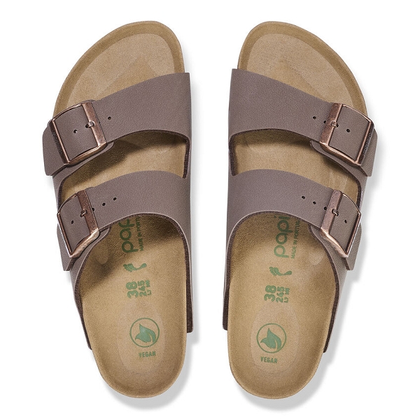 Birkenstock mules arizona platform 1027417 marronE342301_4