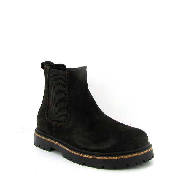 Birkenstock bottines et boots highwood slip on 1025756 marron