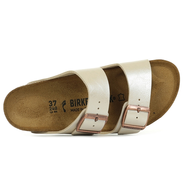 Birkenstock nu pieds et sandales arizona 1009921 blancE401301_3