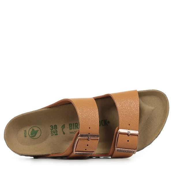 Birkenstock mules arizona vegan birkoflor 1025046 pecheE446801_3